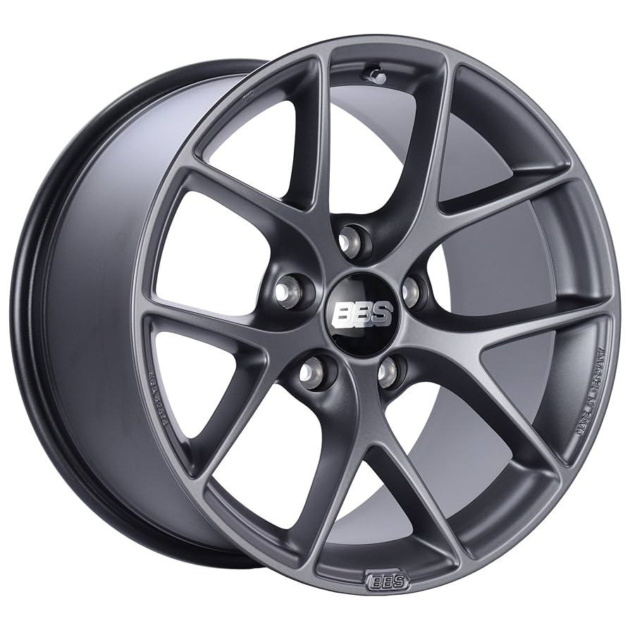 Amazon.com: BBS SR Satin Grey Wheel with Painted Finish